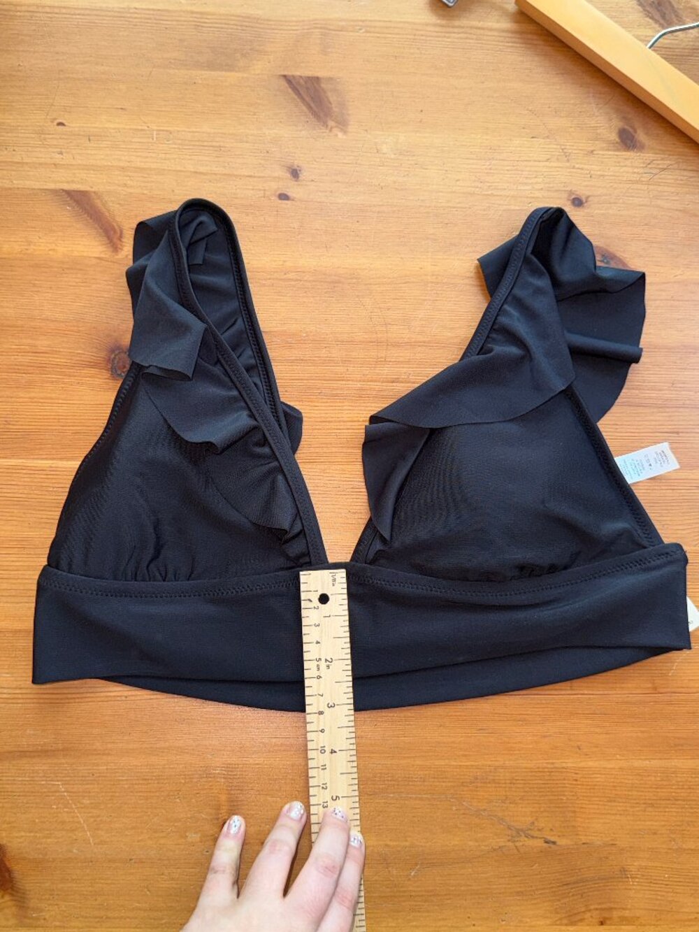 AERIE Discontinued Flutter Shoulder Bikini Top